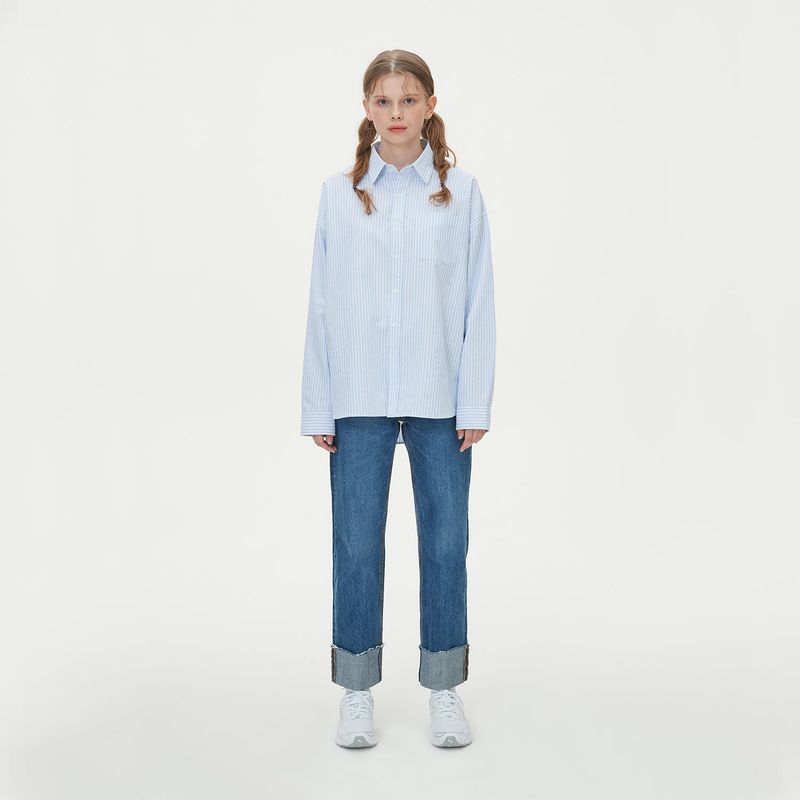 STANDARD OVER-FIT OXFORD SHIRTS_STRIPE
