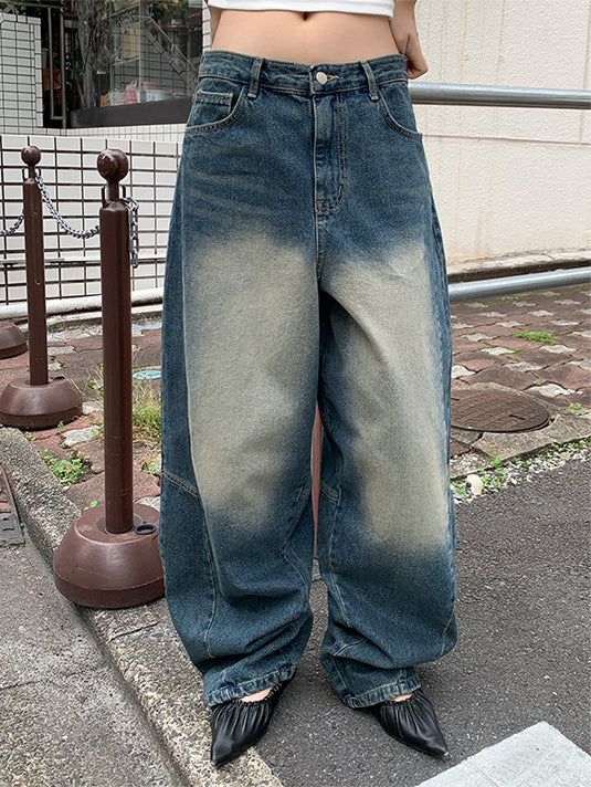 SECTION RIVET BALLOON JEANS (2C)