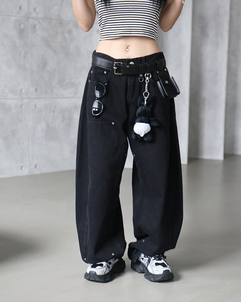 pocket key ring belt