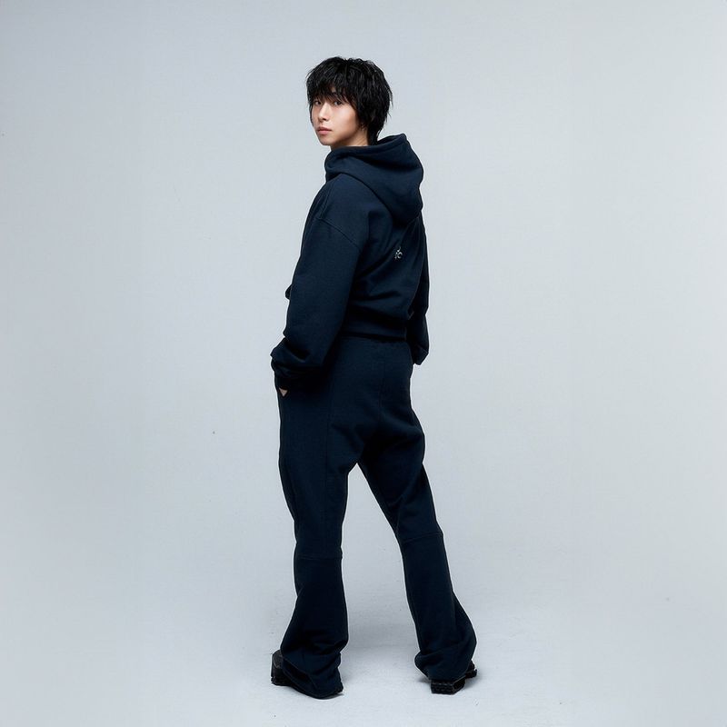(DUC) Flare Sweat Pants Vintage Black
