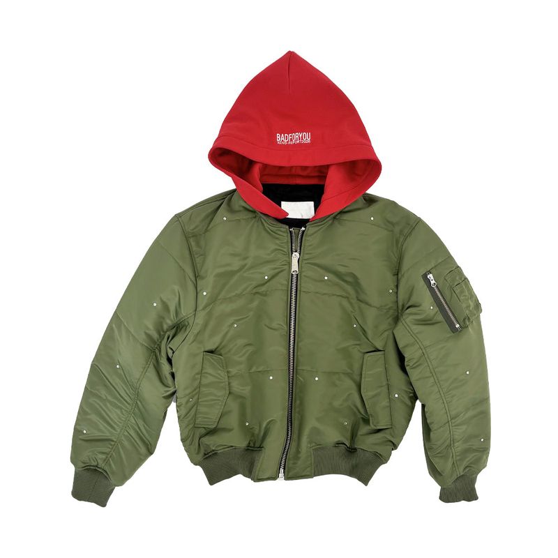 XENO REPORT（ゼノレポート）の「BAD REVERSIBLE BOMBER (KHAKI)（Jackets/Outerwear）」