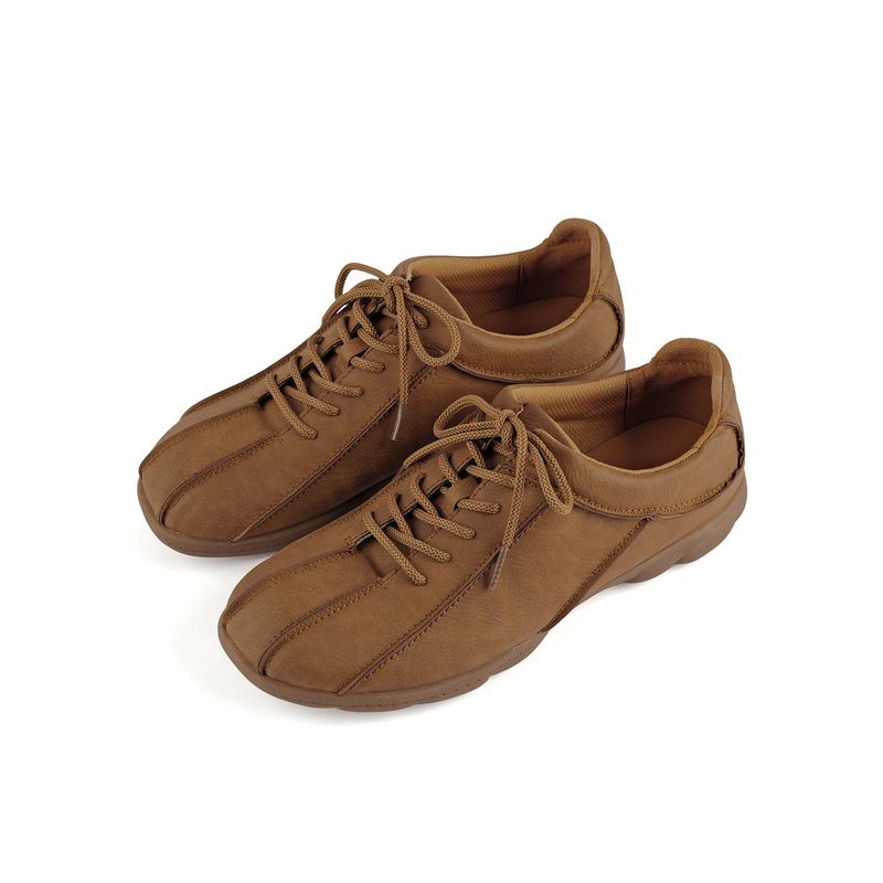 Fuzzy 0021. Stiched Lace-Up - 4colors