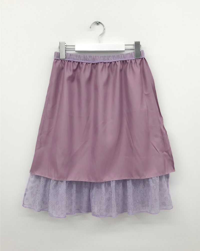 Hayes Bloom Frill Skirt (2color)