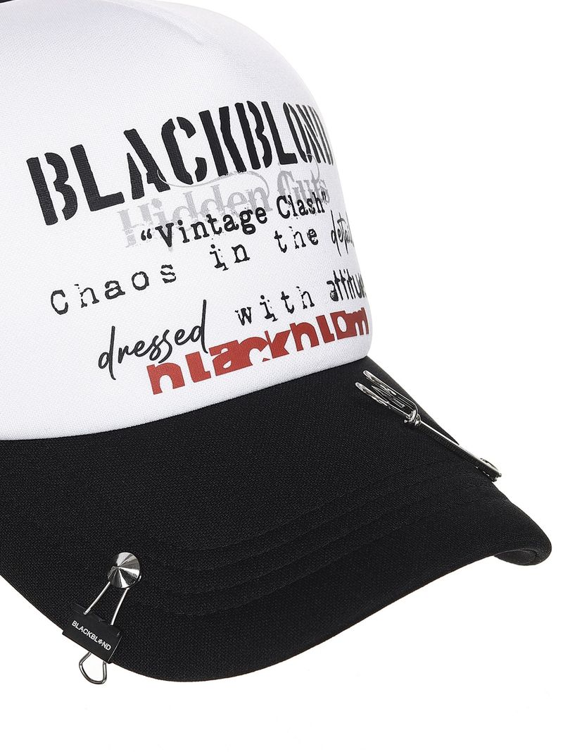 BBD Vintage Clash Trucker Mesh Cap (Black)