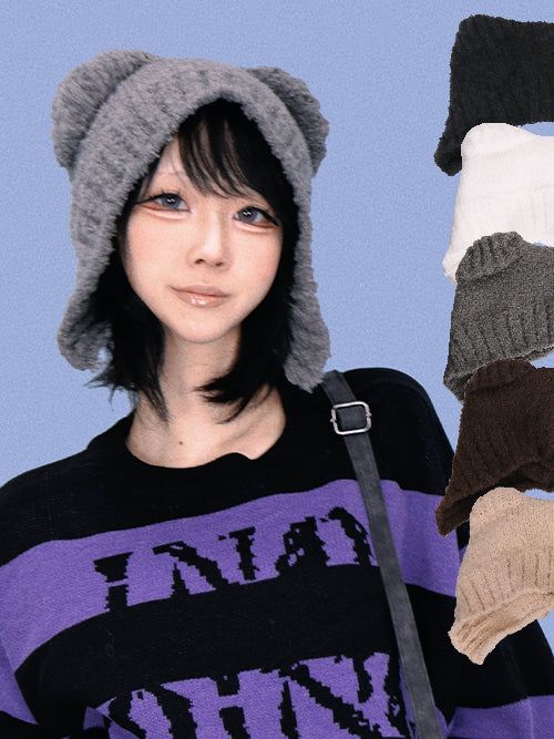 KUO（クーオ）の「ベアワイドビーニー (5color)（帽子）」