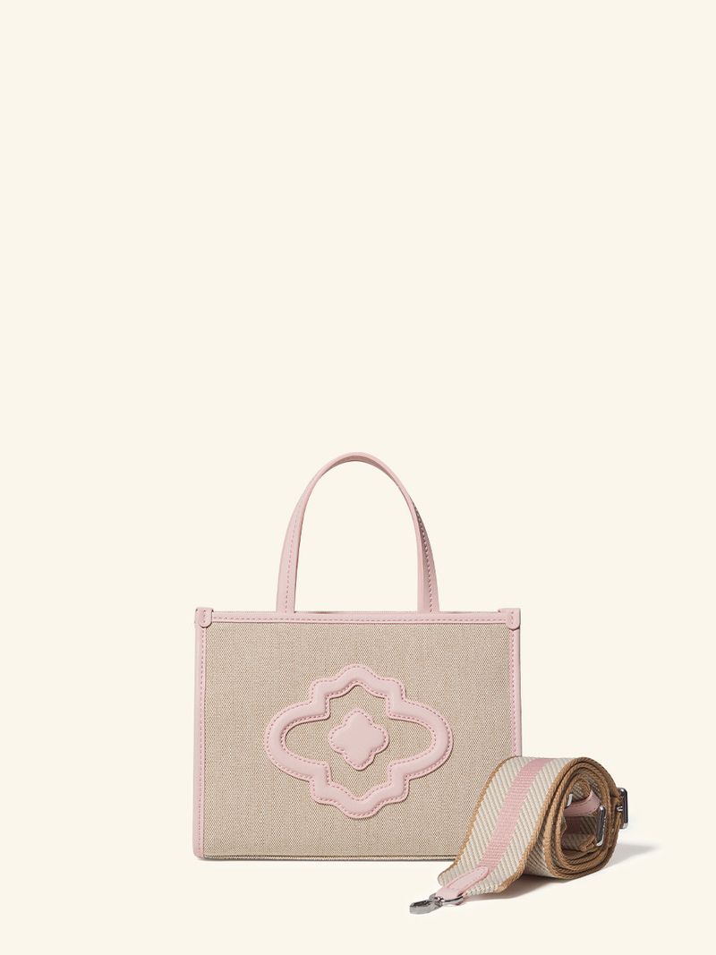 Moroccan Rose Canvas Tote
