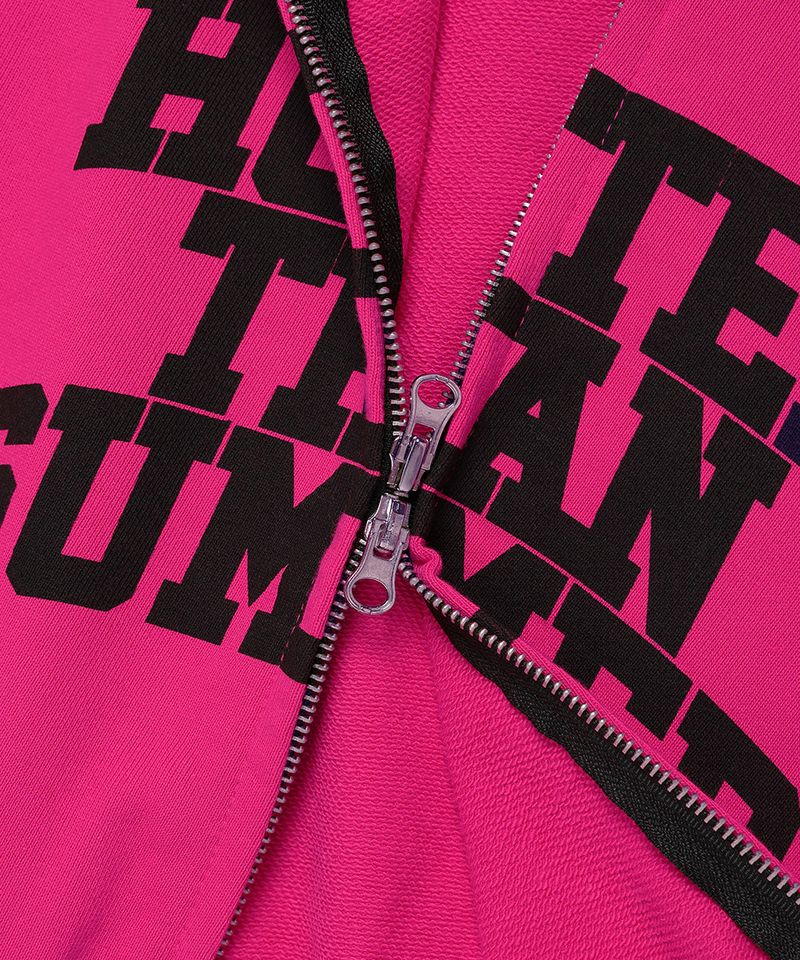 W HTS TRACK ZIP UP JACKET PINK(CV2DFFM482A)