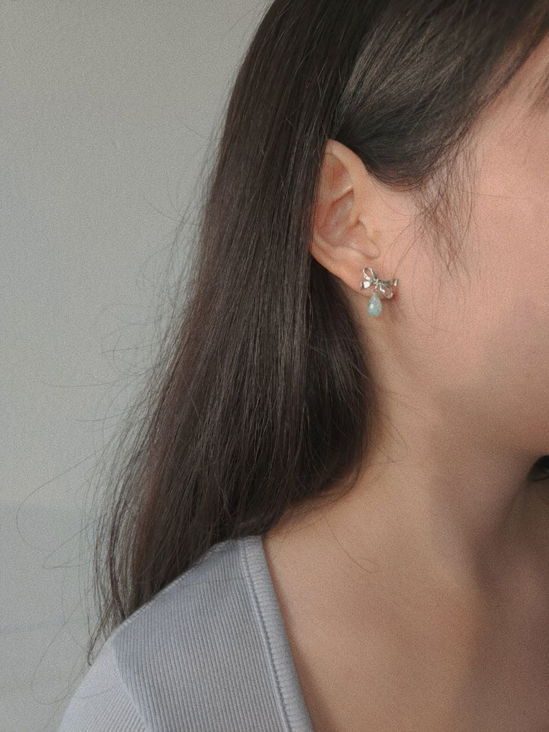 【MADE】 Ribbon 01. Earring