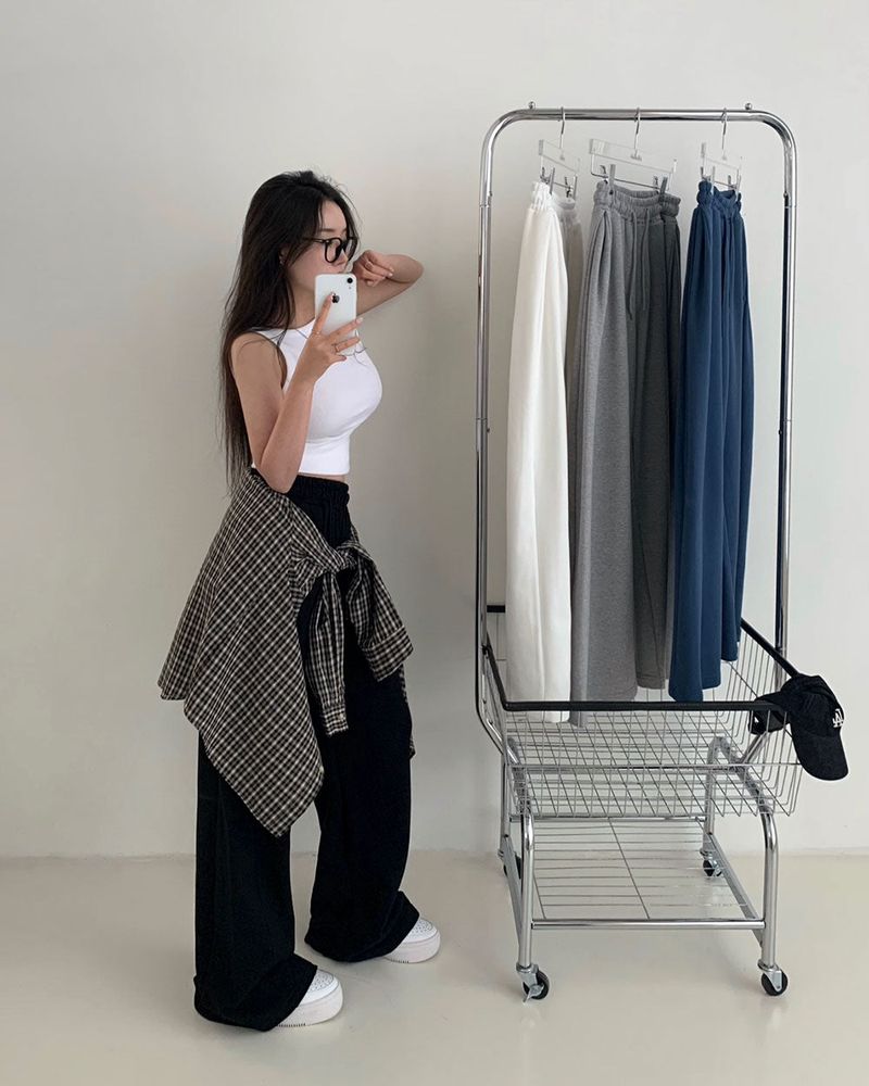 [BELLIDE MADE] Side Folding Wide Training Pants