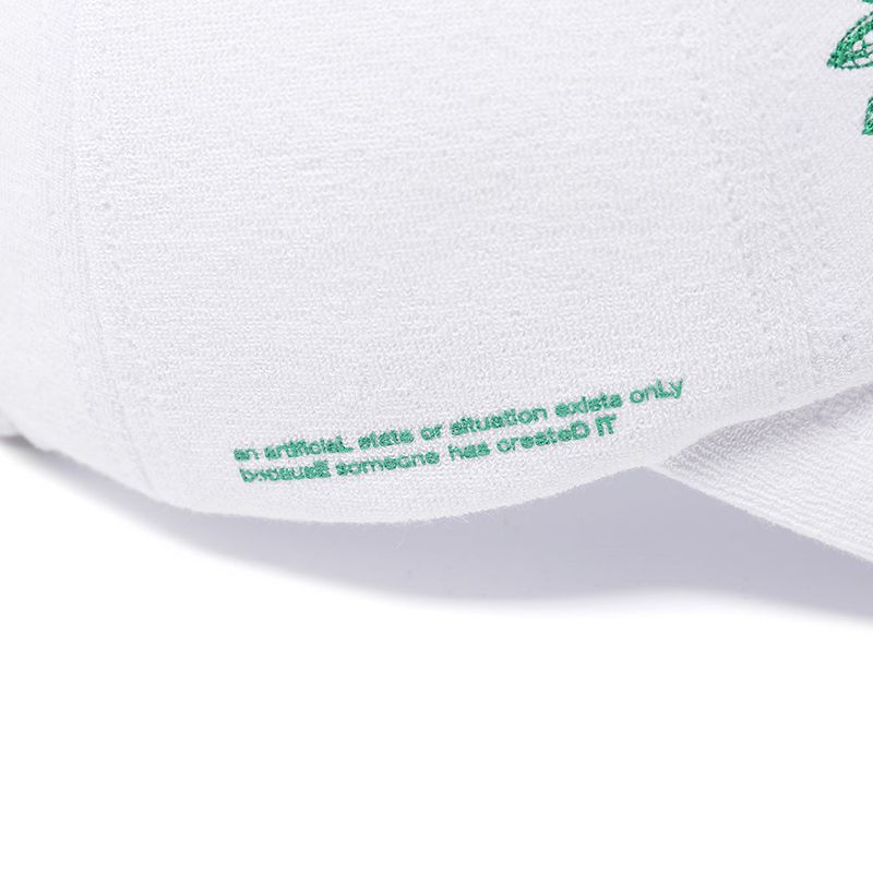 [ILLEDIT] FLOWER ARTWORK TERRY BALLCAP WHITE