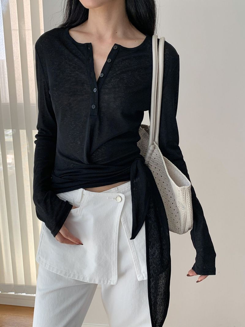 Moen Long Strap Long Sleeve T-shirt