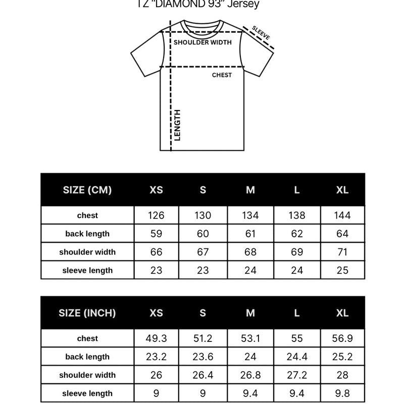 TZ "DIAMOND 93" Jersey