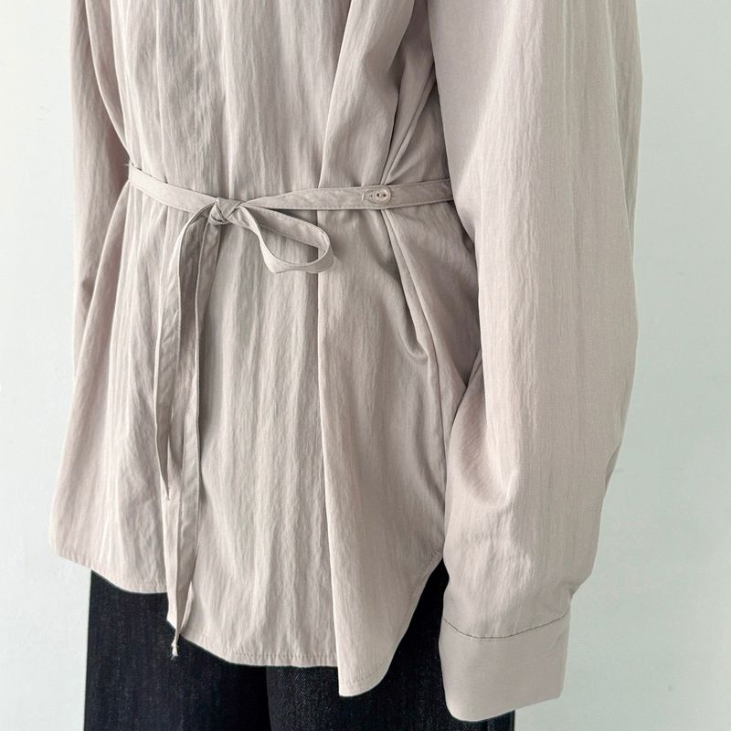 String High Neck Shirt -3colors