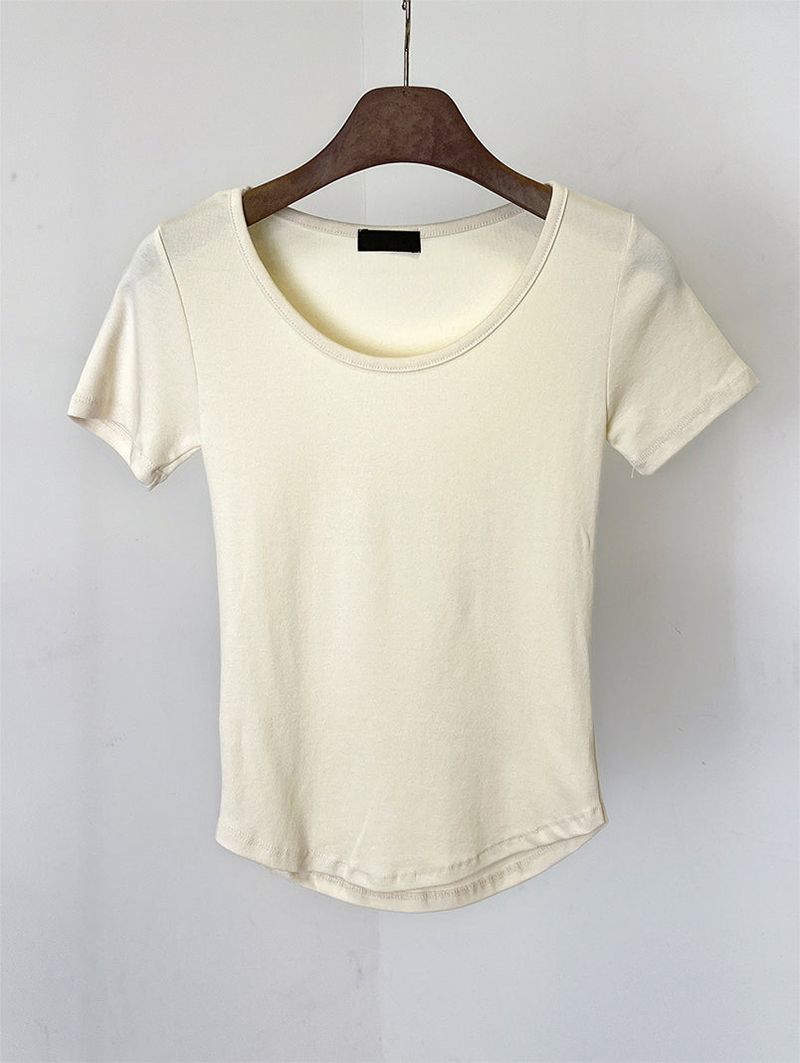 MODAL U-NECK TEE (4C)