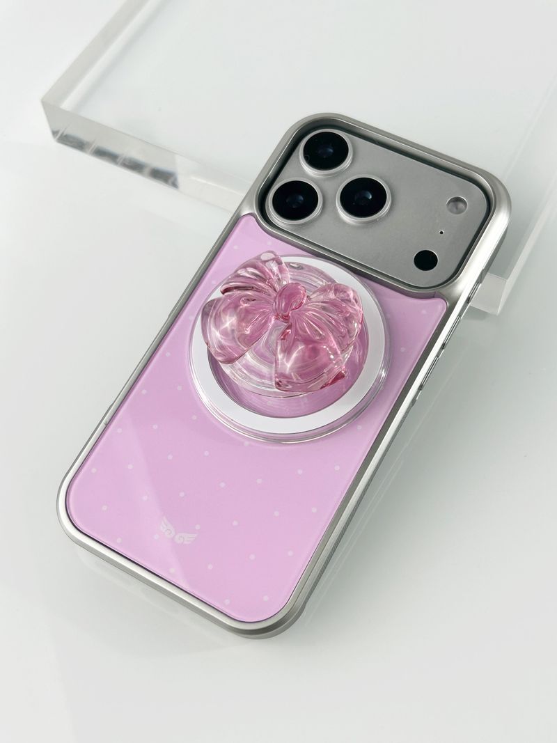 Big Ribbon Magsafe Smart Tok(Pink)