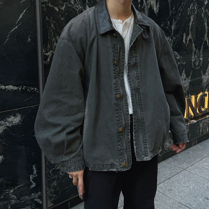[Premium] 3 TAP Oxford Work Jacket (2color)