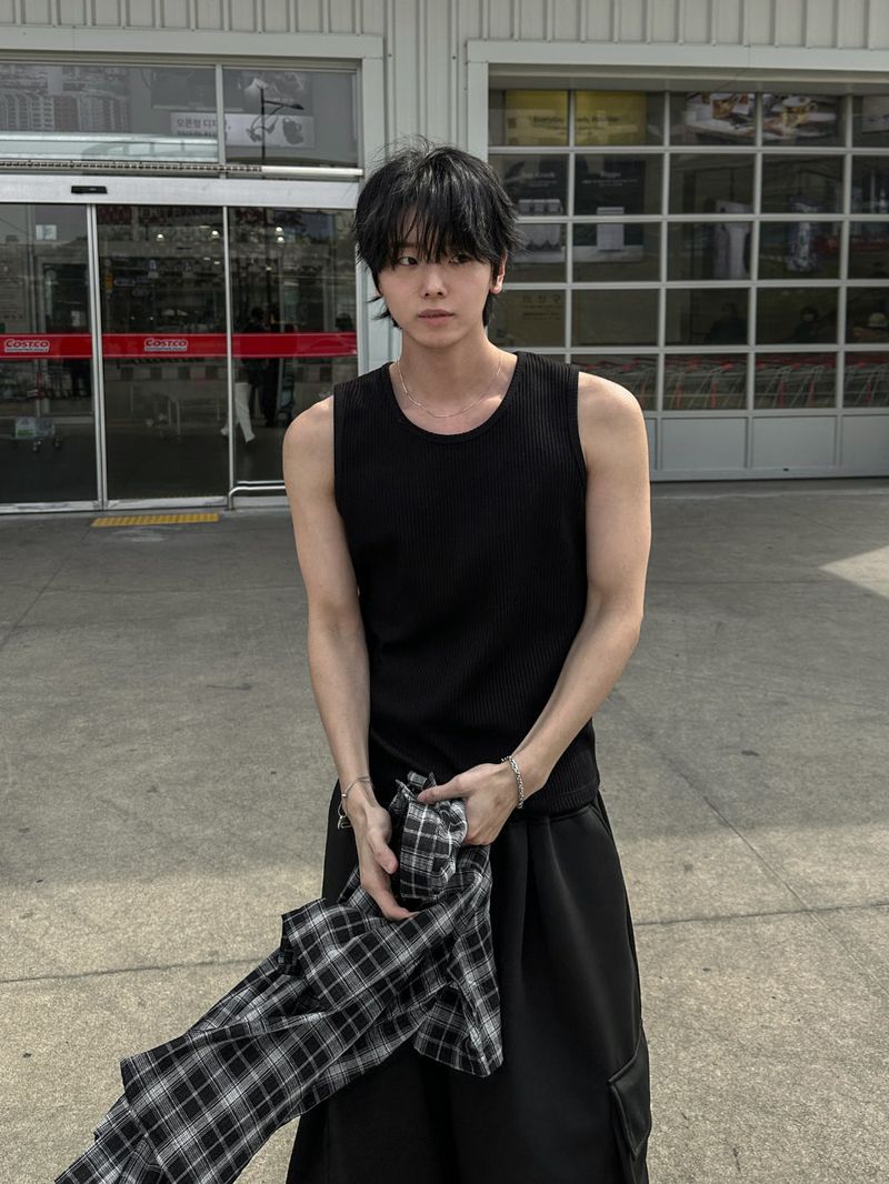 Cos waffle sleeveless