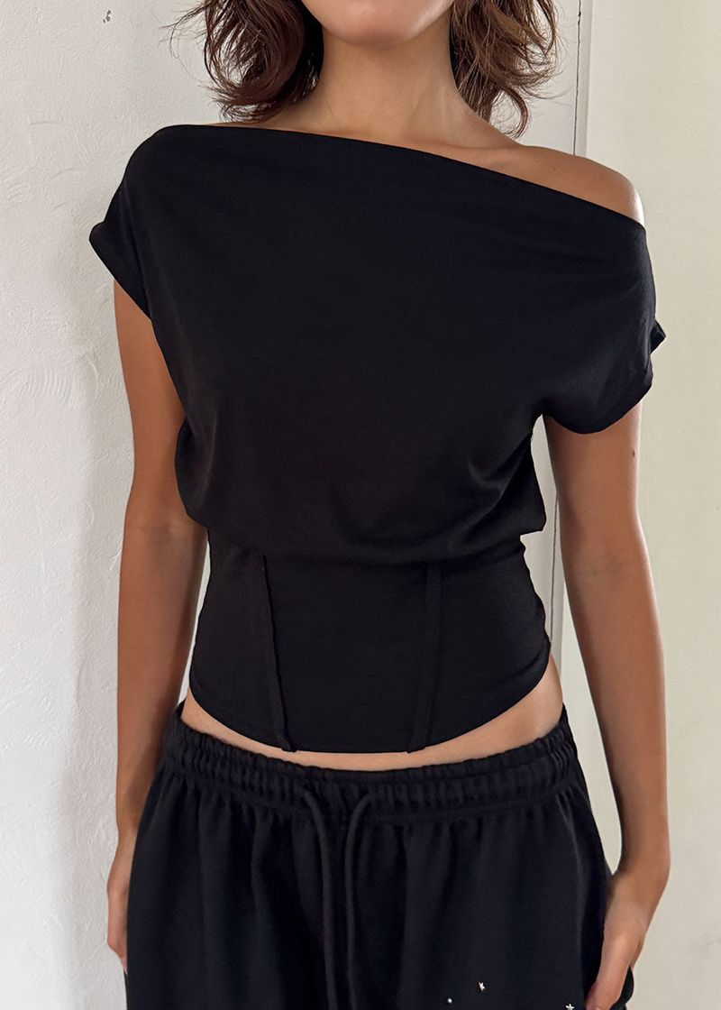 CORSET OFF TEE