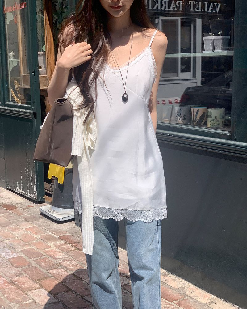 MAYBINS(メイビンス)の「Kom lace layered blouse(Tops)」