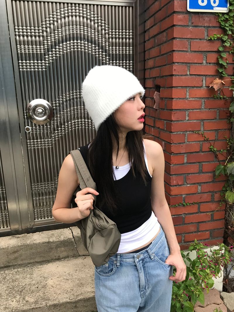 Jade short beanie