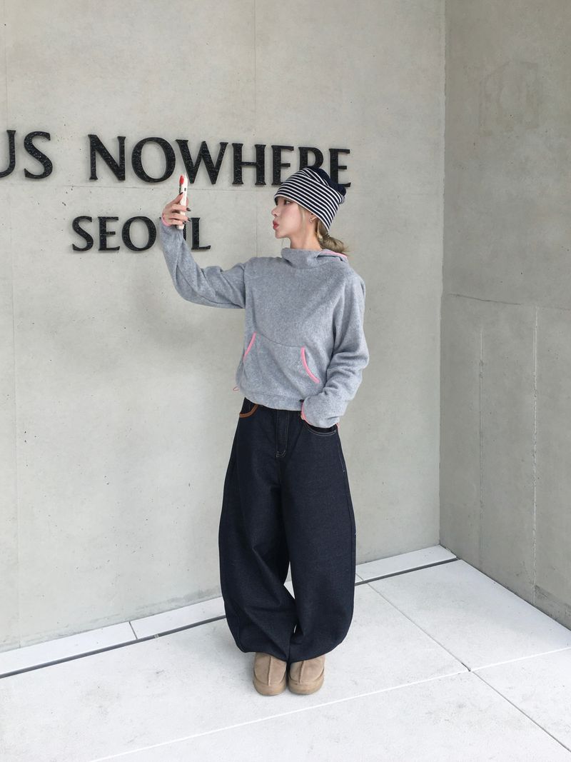 Repocket Non-Fade Balloon Denim (1c)