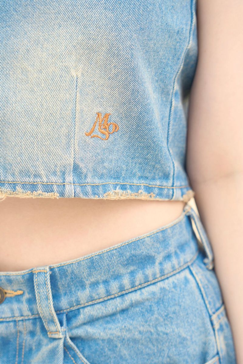 デニムベスト / denim vest