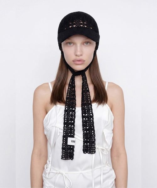 VIAVANDA（ヴィアヴァンダ）の「OPEN KNIT CAP（Hats）」