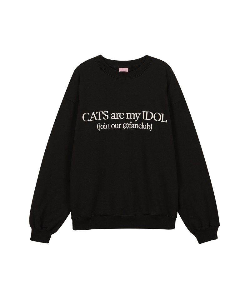 ITZAVIBE（イッザバイブ）の「CATS ARE MY IDOL MTM - BLACK（Tops）」
