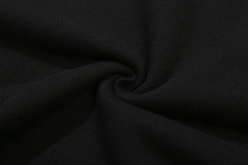 MONOCHROME HOODIE_BLACK