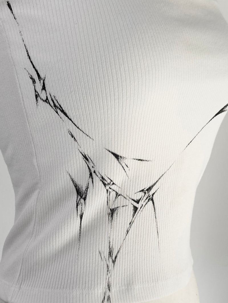 inner flow drawing top (white)