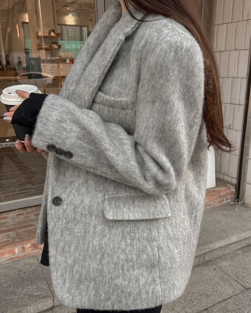 Hairy Wool Jacket