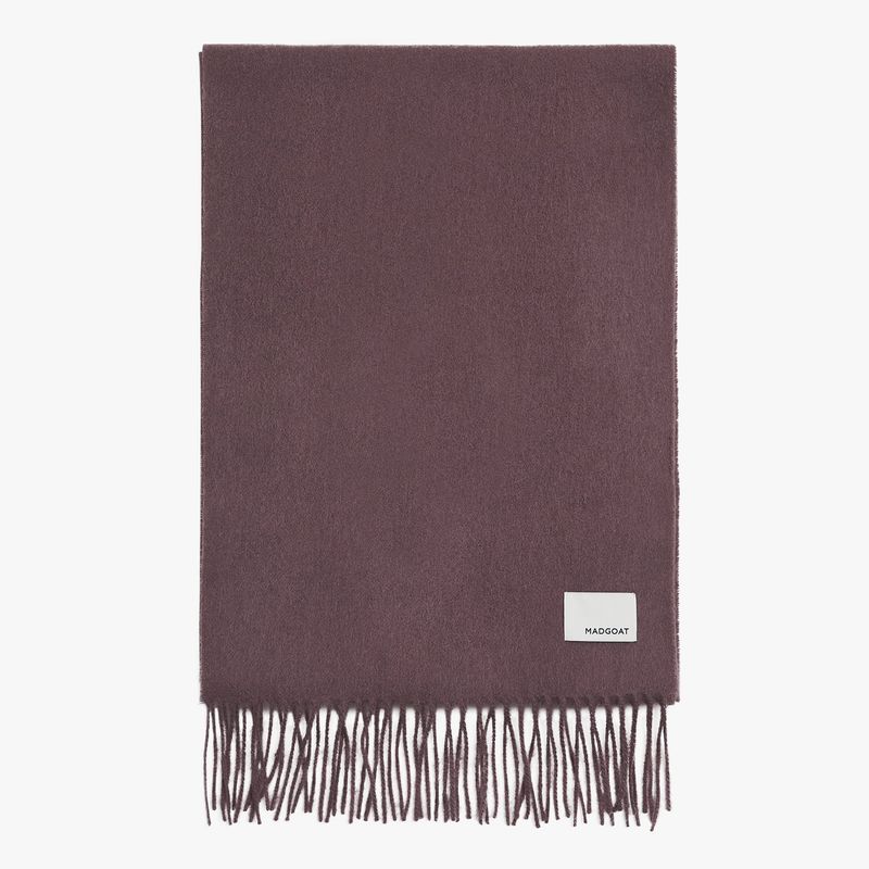 MADGOAT(マッドゴート)の「Wool Woven Scarf Solid_Purple(Fashion Accessories)」