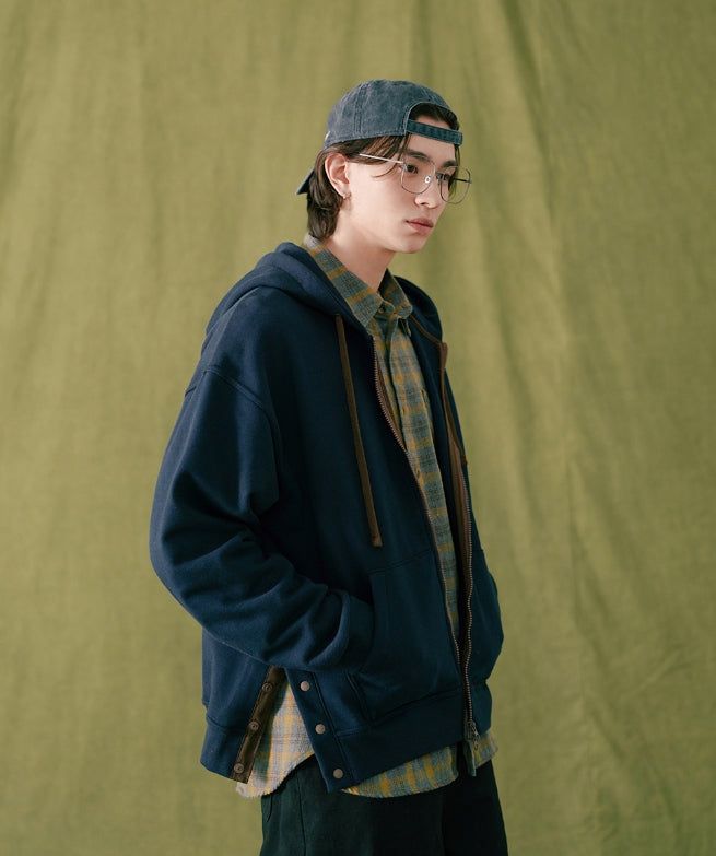 26SS★ Snap Point Hood Zip-Up