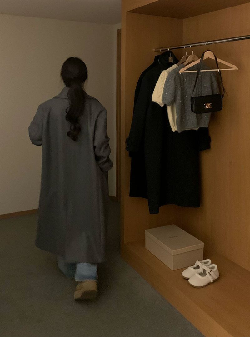[BELLIDE MADE] Euriphyan Hidden Oversized Fit Single Long Coat