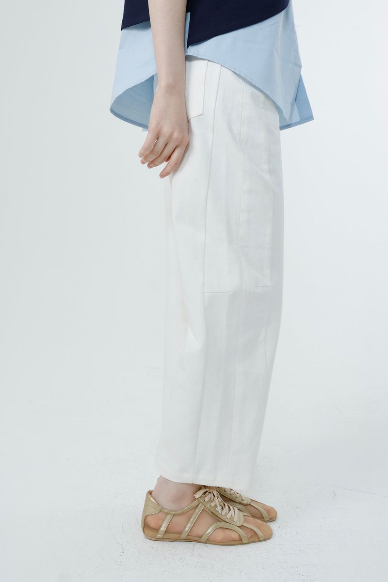 HANDKERCHIEF PANTS_WHITE