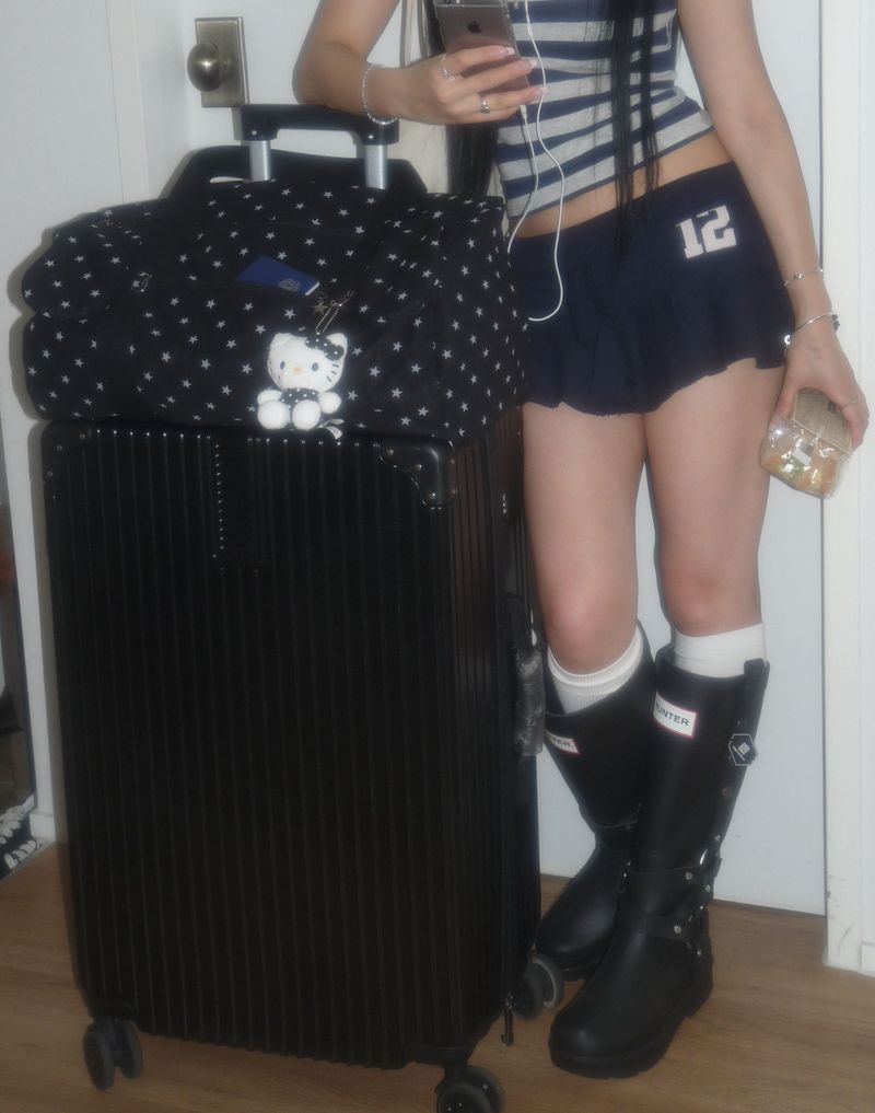 Puppy Travel Bag _ black