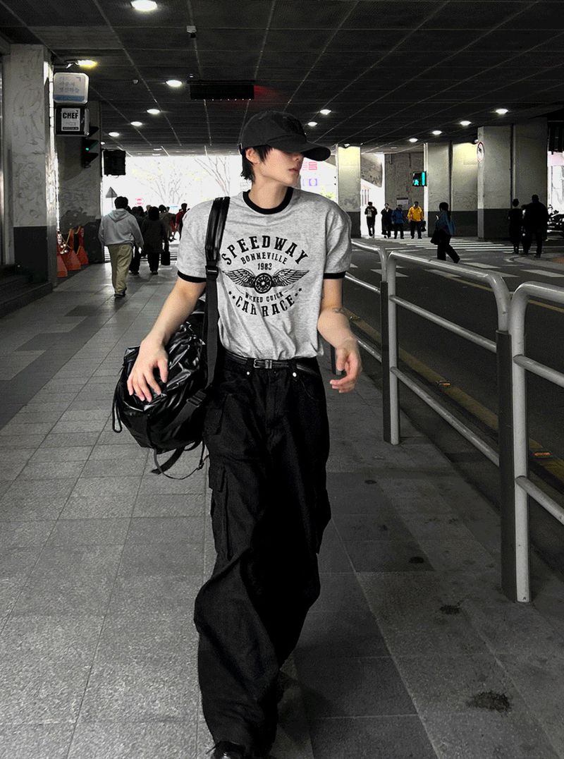 カーゴ ロングラインパンツ