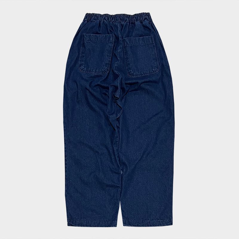 bleach denim pants_blue