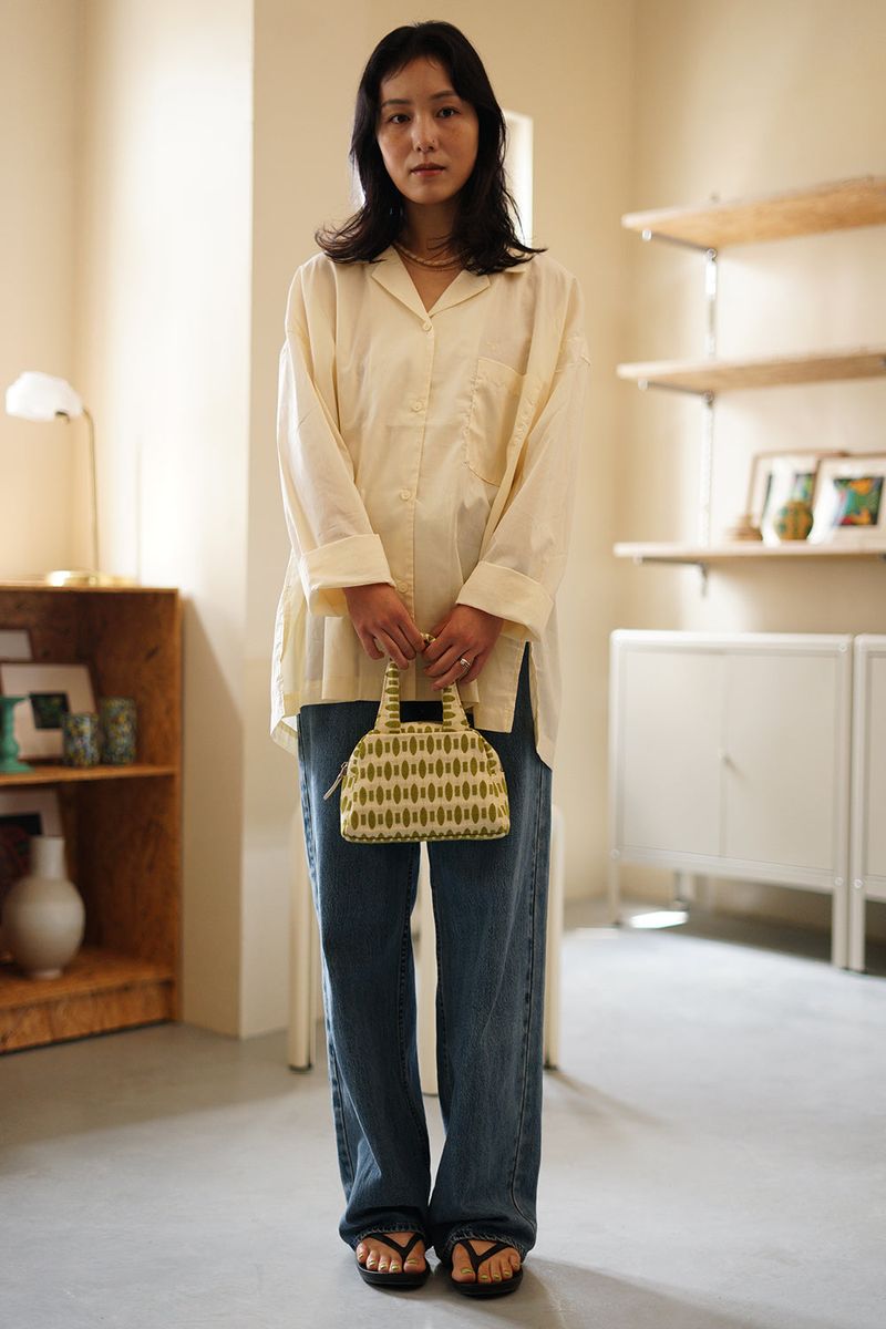 pocony tote bag_green