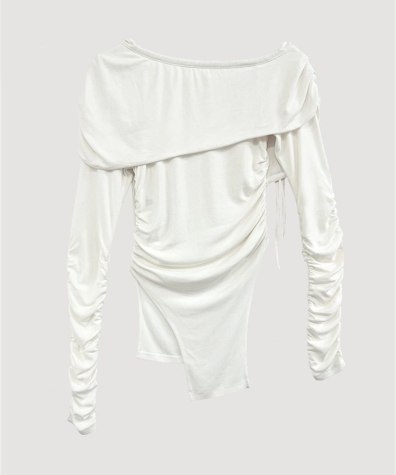 DEFORMATION OFF SHOULDER TOP