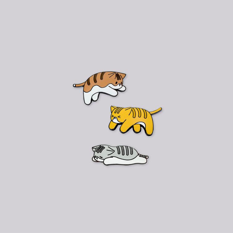 POUNDCAT（パウンドキャット）の「3Cats Badge (1set)（Smartphone Accessories）」