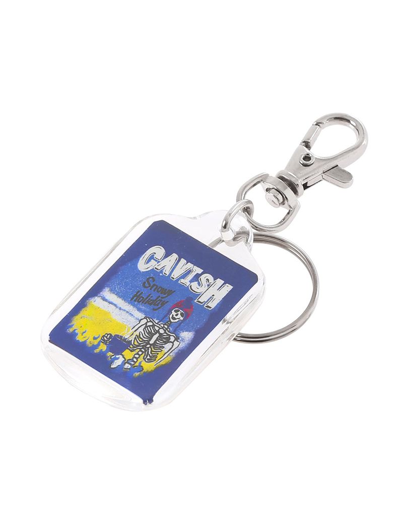 SNOWY HOLIDAY KEYRING BLUE(CV2CFUAB85A)