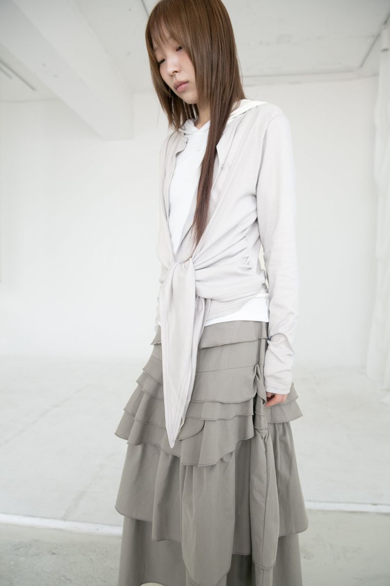 wrap tie cardigan(3colors)