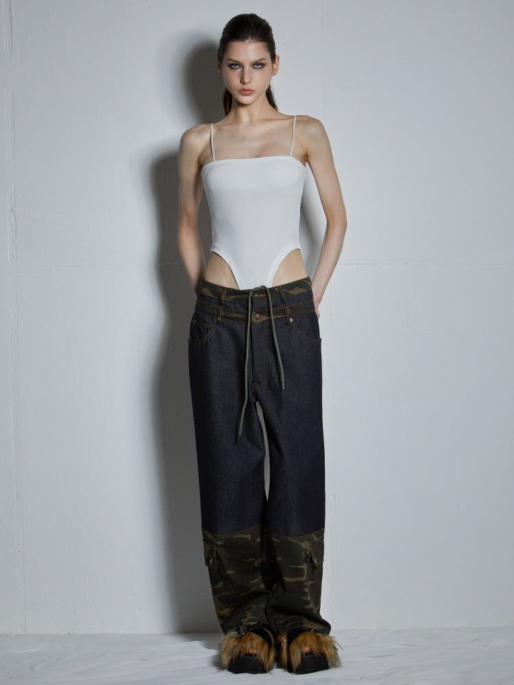 DOUBLE CAMO DENIM