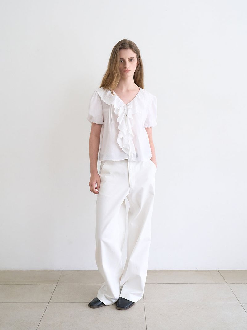 Sophie blouse (Ivory)