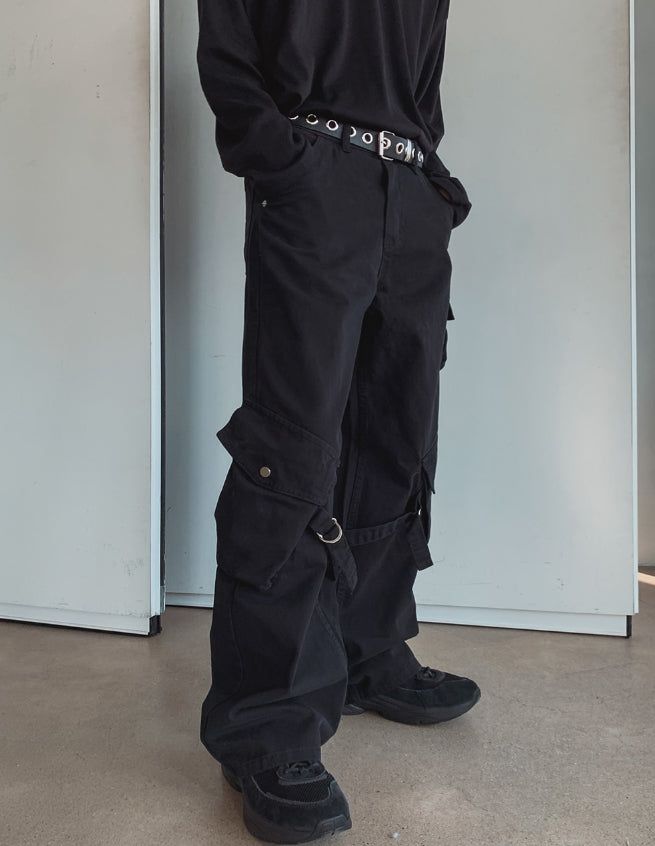 フィクスチャーマルチカーゴワイドパンツ