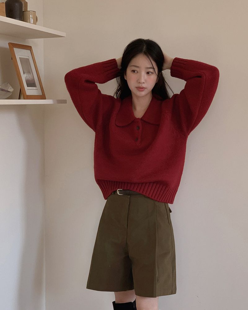 MAYBINS(メイビンス)の「Henne Bermuda Pants & Belt Set(Pants)」