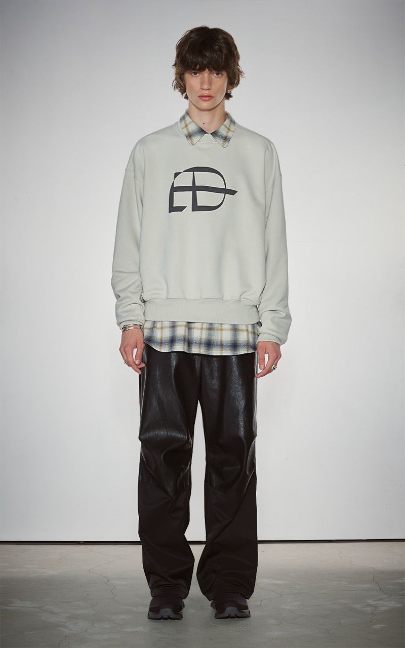 FAUX LEATHER WIDE PANTS_BLACK