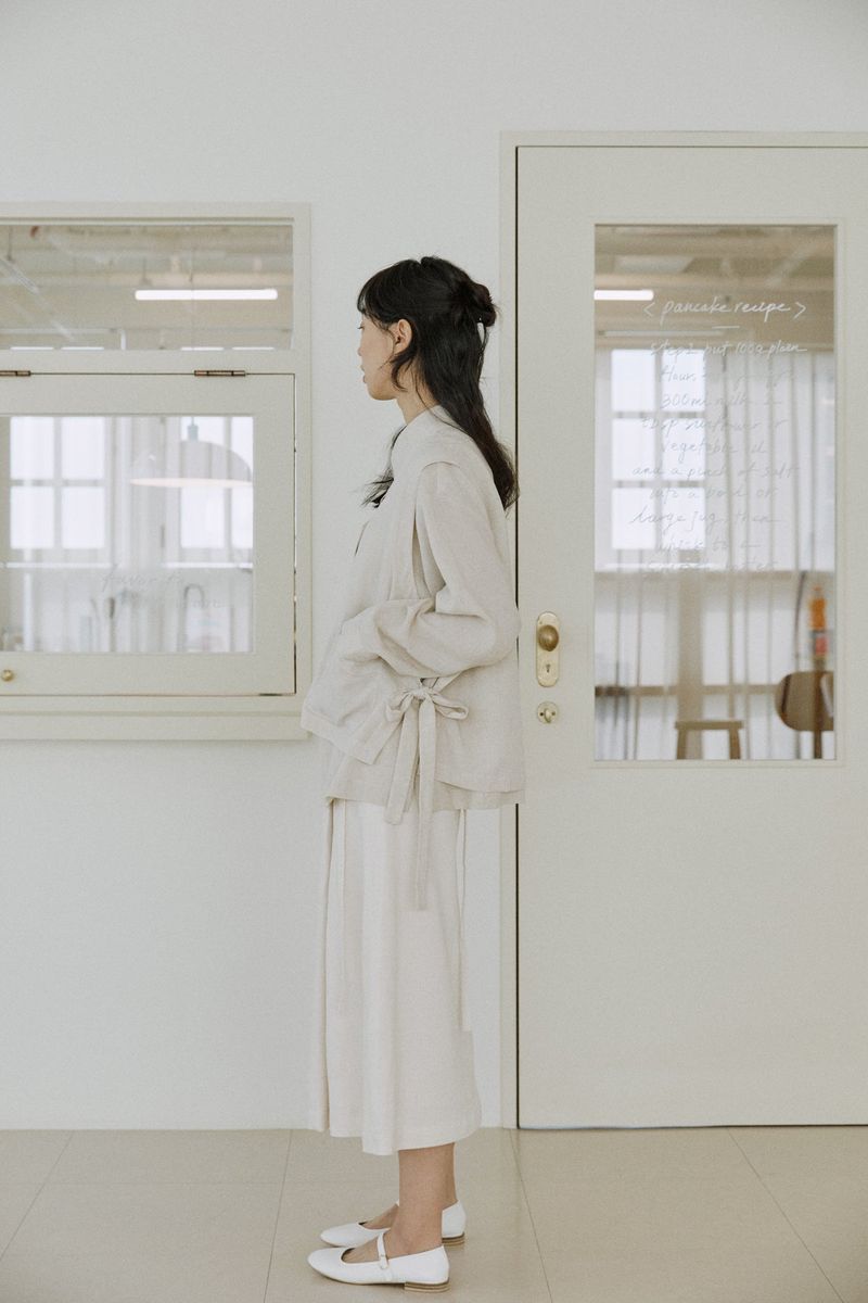 linen vest shirts natural