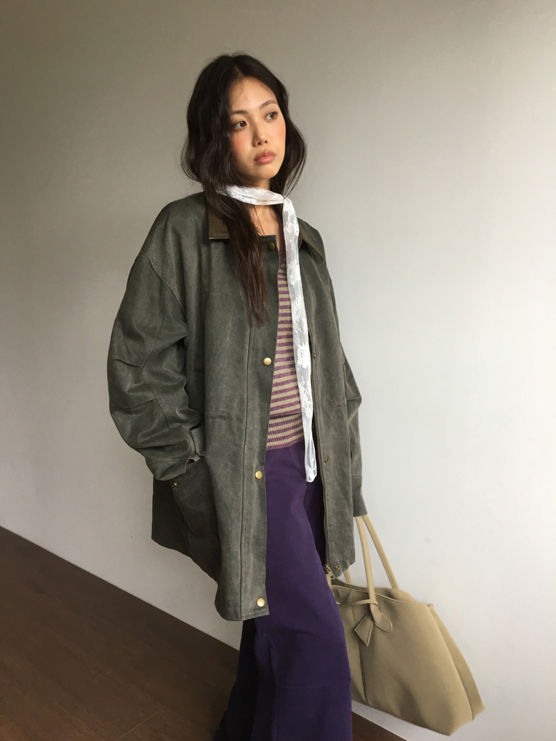 Foragers Washed Field Jacket (2color)